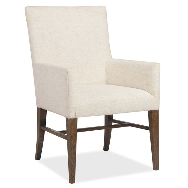 Poltroncine imbottite con bracciolo legno fluttuante finitura Sella Usata, Set da 2