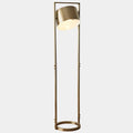 Lampada terra Key Light, Ottone antico