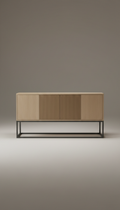 Orlo sideboard in light ash wood