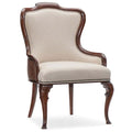 Poltroncine imbottite con bracciolo Charleston Ciliegia Maraschino, Set da 2