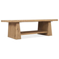 Tavolino cocktail rettangolare legno fluttuante finitura Buckboard