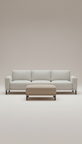 Oslo modular sofa in natural fabric